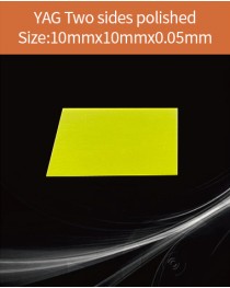 YAG Ce scintillator, YAG Ce crystal, Ce doped YAG scintillator, Scintillation YAG Ce, YAG Ce  10x10x0.05mm